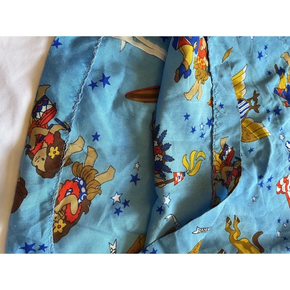 Vintage 70s Sun Babies Made in Hawaii Kids Patriotic Liberty Bell Centennial 6-8 - Picture 7 of 16